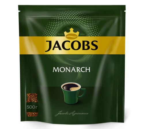 Кофе растворимый MONARCH Original, сублимированный, 500 г, мягкая упаковка, 8052130