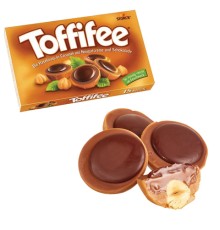 Конфеты шоколадные TOFFIFEE с лесным орехом 125 г, 09025А00000110
