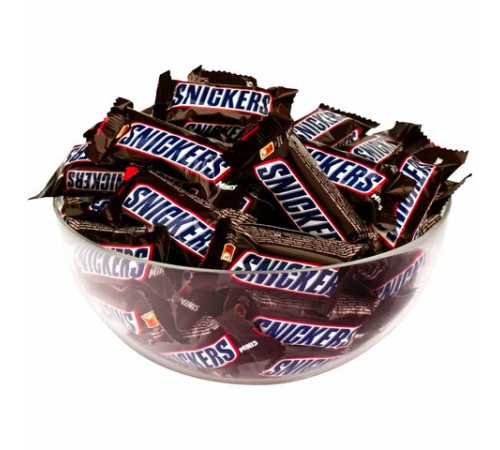 Батончики шоколадные мини SNICKERS 