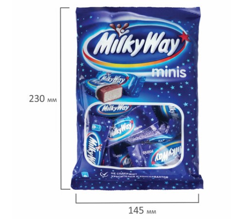 Батончики мини MILKY WAY 