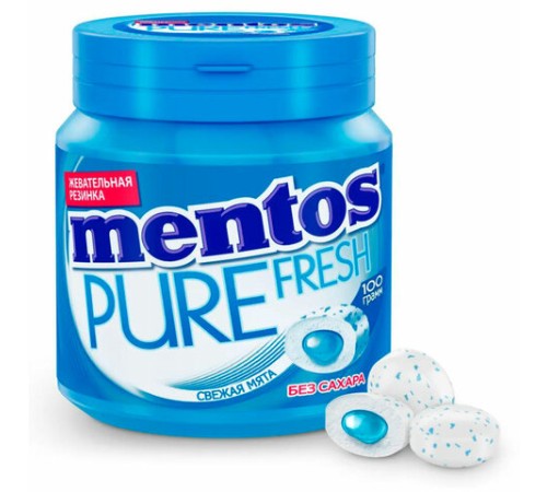 Жевательная резинка MENTOS Pure Fresh 