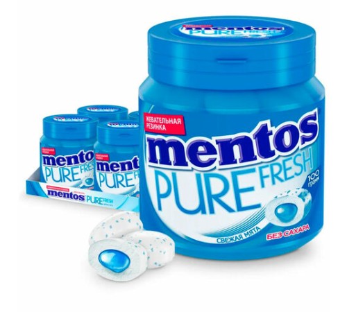 Жевательная резинка MENTOS Pure Fresh 