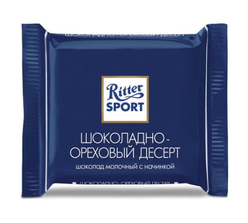 Шоколад порционный RITTER SPORT, набор 7 вкусов, 84 плитки по 16,7 г, R 484C