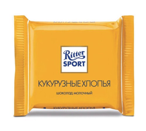 Шоколад порционный RITTER SPORT, набор 7 вкусов, 84 плитки по 16,7 г, R 484C