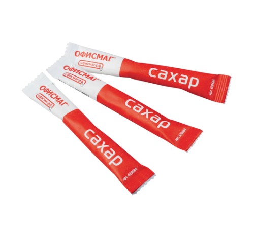 Сахар порционный ОФИСМАГ в стиках по 5 г, 200 штук, 620684