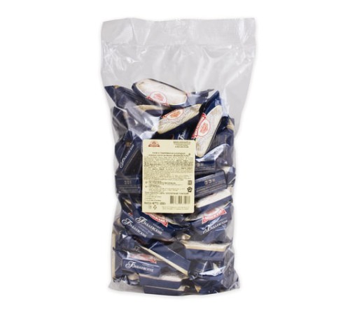 Конфеты шоколадные БАБАЕВСКИЙ с дробленым миндалем и вафельной крошкой, 1000 г, пакет, ББ12279