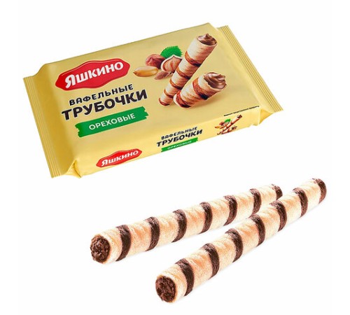 Вафельные трубочки ЯШКИНО 