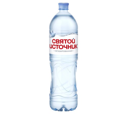 Вода негазированная питьевая СВЯТОЙ ИСТОЧНИК 1,5 л