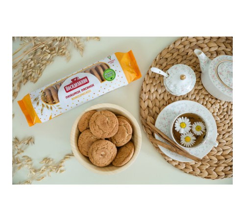 Печенье овсяное ПОСИДЕЛКИНО классическое, 320 г, 51011450