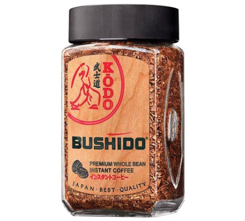 Кофе молотый в растворимом BUSHIDO 
