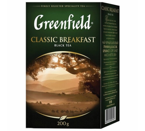 Чай листовой GREENFIELD 