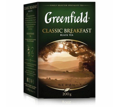 Чай листовой GREENFIELD 