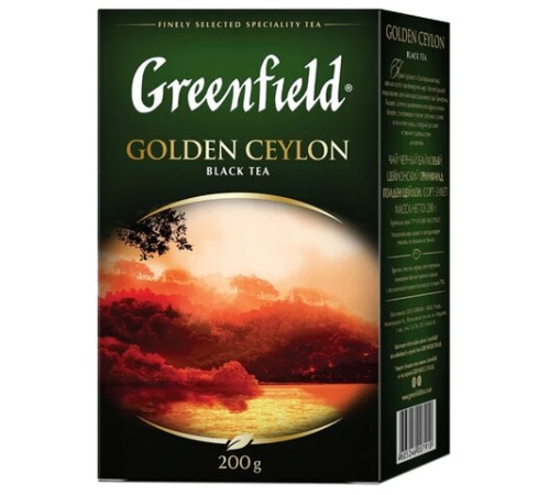 Чай листовой GREENFIELD 
