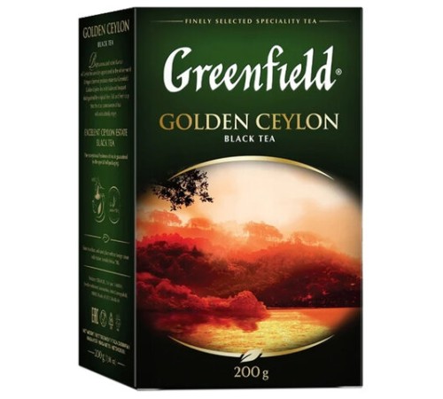 Чай листовой GREENFIELD 