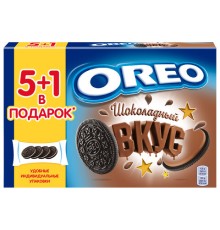 Печенье OREO с какао и начинкой с шоколадным вкусом, 228 г, 9001237