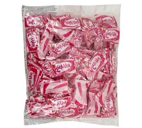 Карамель леденцовая КРЕМКА со вкусом клубники и сливок, 500 г, НК166