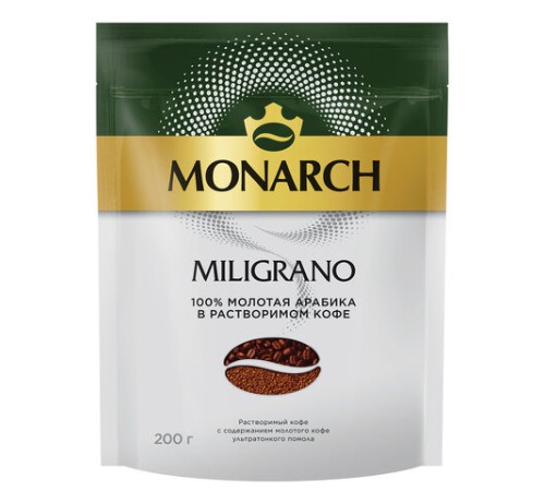 Кофе молотый в растворимом MONARCH 