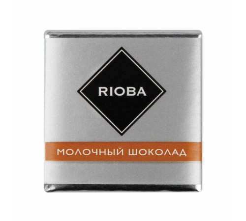 Шоколад порционный RIOBA Молочный 32%, 800 г, пакет, 366305