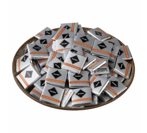 Шоколад порционный RIOBA Молочный 32%, 800 г, пакет, 366305