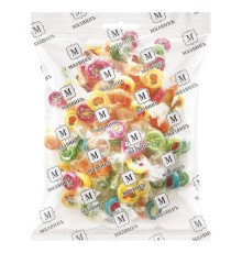 Карамель леденцовая АКВАРЕЛЬКИ мини, ассорти, карамель ручной работы, 1 кг
