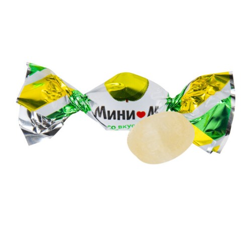 Карамель леденцовая МИНИ-М Классика, ассорти (вишня, яблоко, чёрная смородина, персик), 1 кг