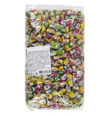 Карамель леденцовая МИНИ-М Тропик, ассорти (апельсин, банан, малина, ананас), 1 кг