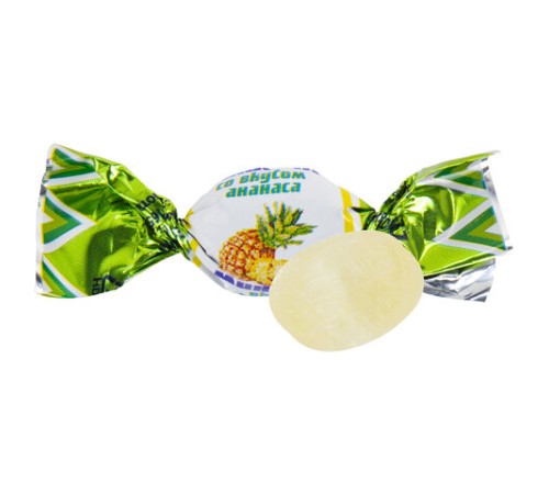 Карамель леденцовая МИНИ-М Тропик, ассорти (апельсин, банан, малина, ананас), 1 кг