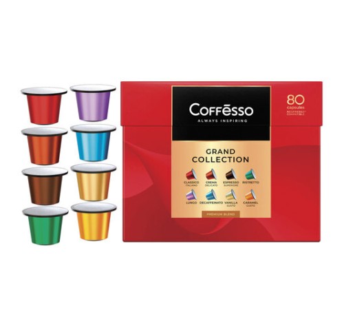 Кофе в капсулах 80 порций 