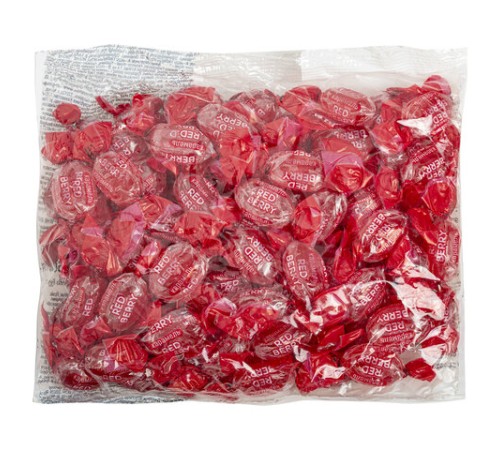 Карамель леденцовая RED BERRY с ягодным вкусом, 500 г, ВК289