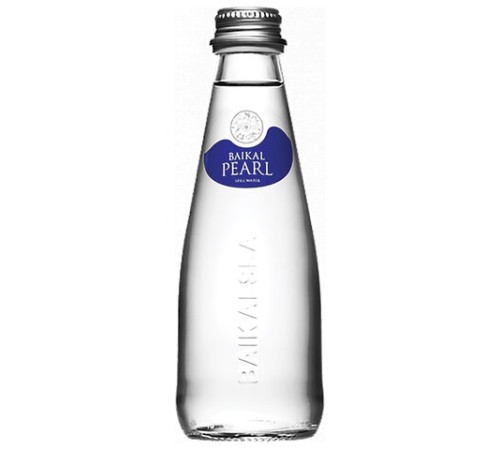 Вода негазированная минеральная BAIKAL PEARL 0,25 л, стеклянная бутылка, 4670010850399