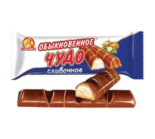 Шоколадный батончик вафельный СЛАВЯНКА 