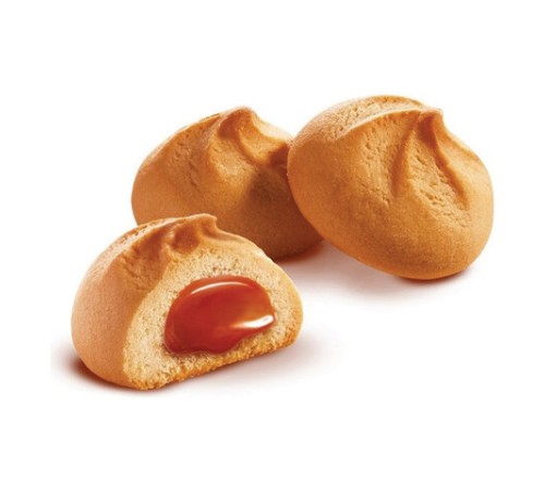 Печенье БРЯНКОНФИ с вареной сгущенкой, 500 г, картонная коробка, 3041664