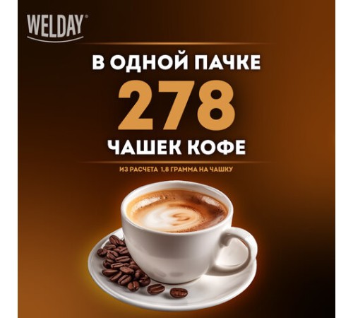 Кофе растворимый WELDAY (ВЭЛДЭЙ) 
