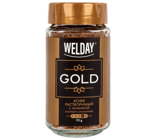 Кофе растворимый WELDAY (ВЭЛДЭЙ) 