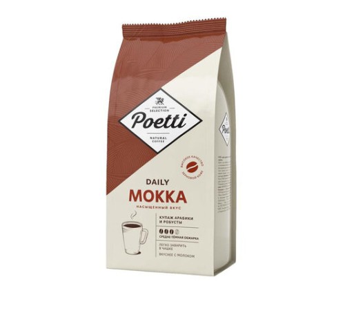 Кофе в зернах Poetti 
