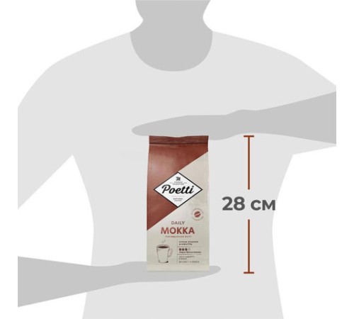 Кофе в зернах Poetti 