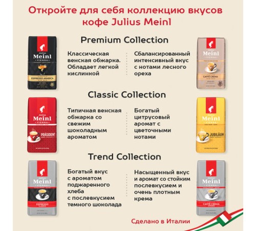 Кофе в зернах JULIUS MEINL 