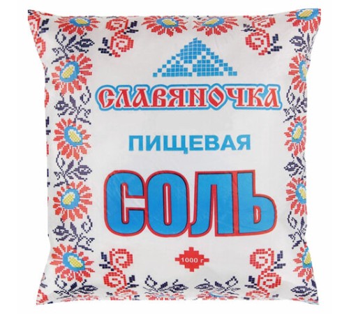 Соль пищевая крупная 1 кг