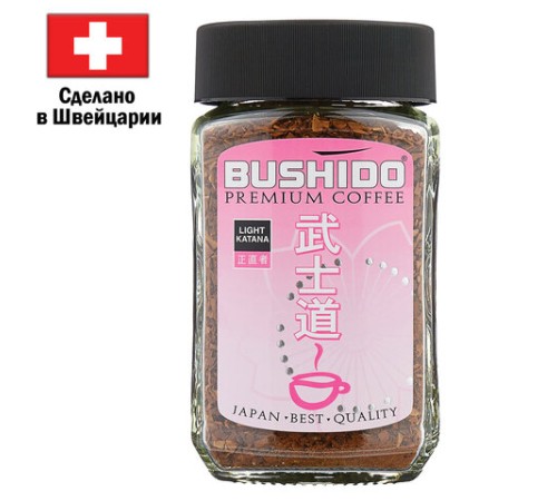 Кофе растворимый BUSHIDO 