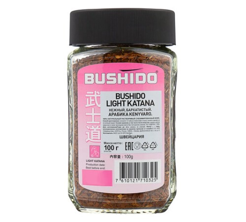 Кофе растворимый BUSHIDO 