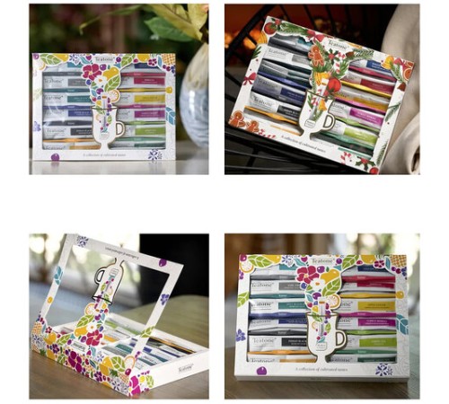 Чай TEATONE ассорти 12 вкусов, НАБОР 60 стиков, 1050