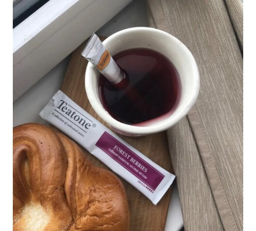 Чай TEATONE фруктовый со вкусом лесных ягод, 100 стиков по 2 г, 1257