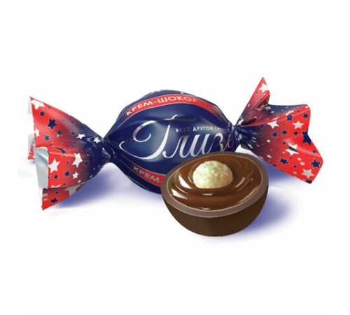 Конфеты ГЛИЗЕ с кремовой начинкой со вкусом 