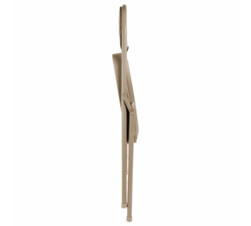 Стул складной BRABIX "Golf Plus CF-003 Комфорт", бежевый каркас, кожзам бежевый, 531567 Стул складной BRABIX "Golf Plus CF-003 Комфорт", бежевый каркас, кожзам бежевый, 531567