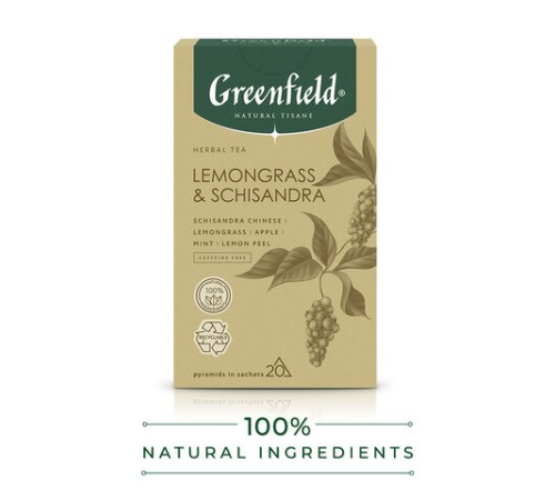 Чай GREENFIELD Natural Tisane 
