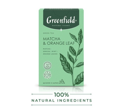 Чай GREENFIELD Natural Tisane 