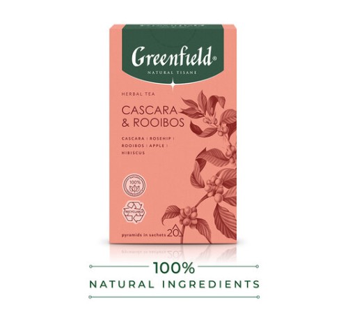 Чай GREENFIELD Natural Tisane 
