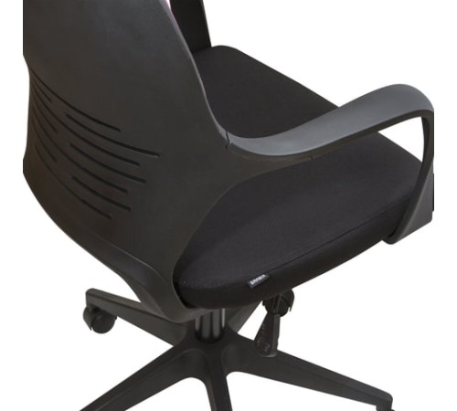 Кресло офисное BRABIX PREMIUM "Galaxy EX-519", ткань, черное/терракотовое, 531570 Кресло офисное BRABIX PREMIUM "Galaxy EX-519", ткань, черное/терракотовое, 531570