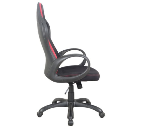 Кресло офисное BRABIX PREMIUM "Force EX-516", ткань, черное/вставки красные, 531571