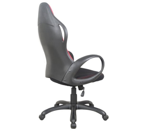Кресло офисное BRABIX PREMIUM "Force EX-516", ткань, черное/вставки красные, 531571